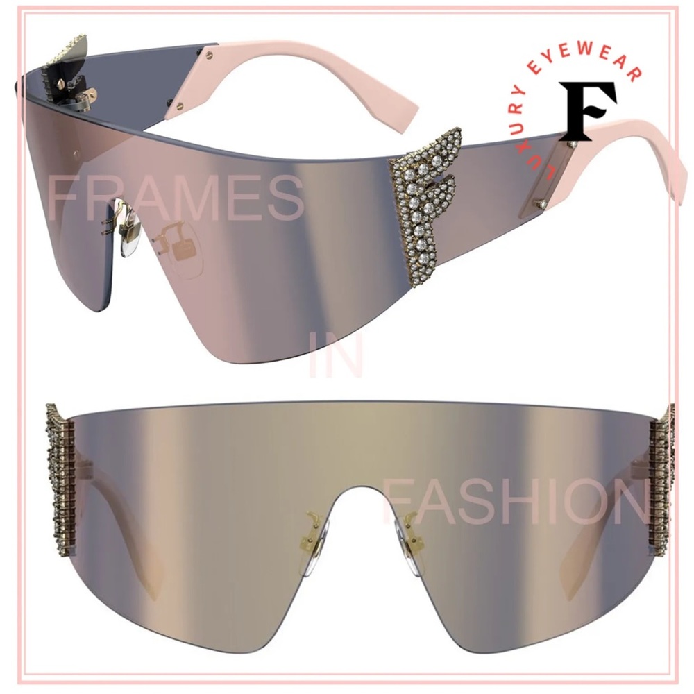 Fendi FF Free-form Sunglasses